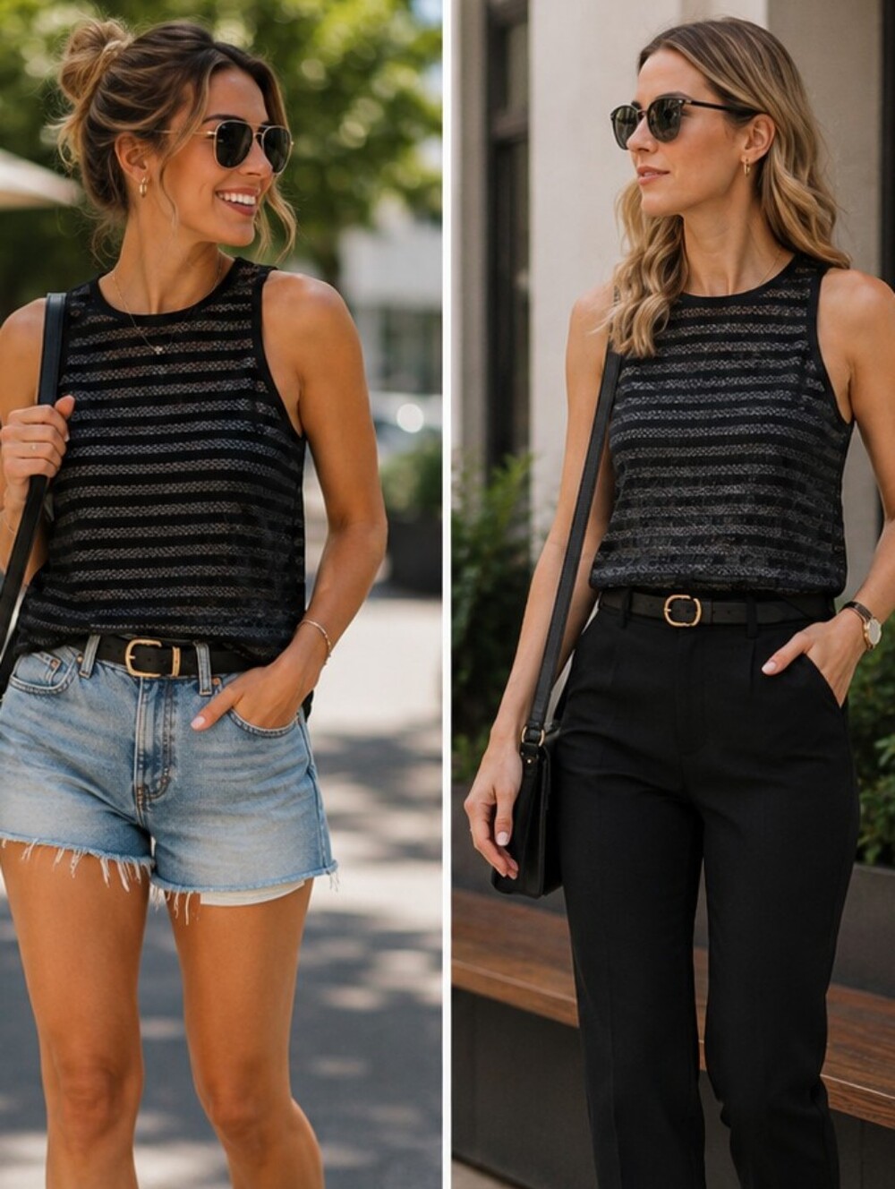 CACHE BLACK Tank TOP 🖤